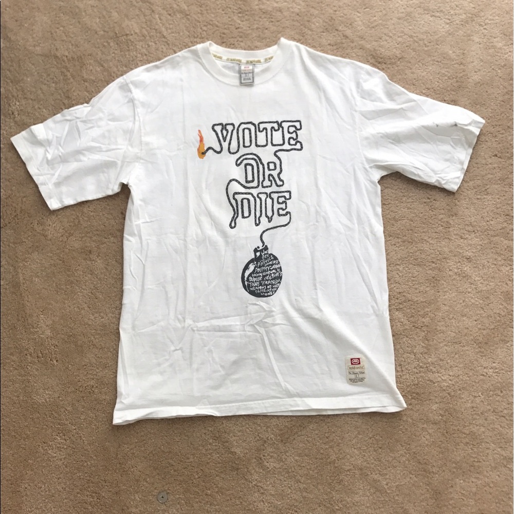 Vote Or Die T Shirt Citizen Change Group Marc Ecko