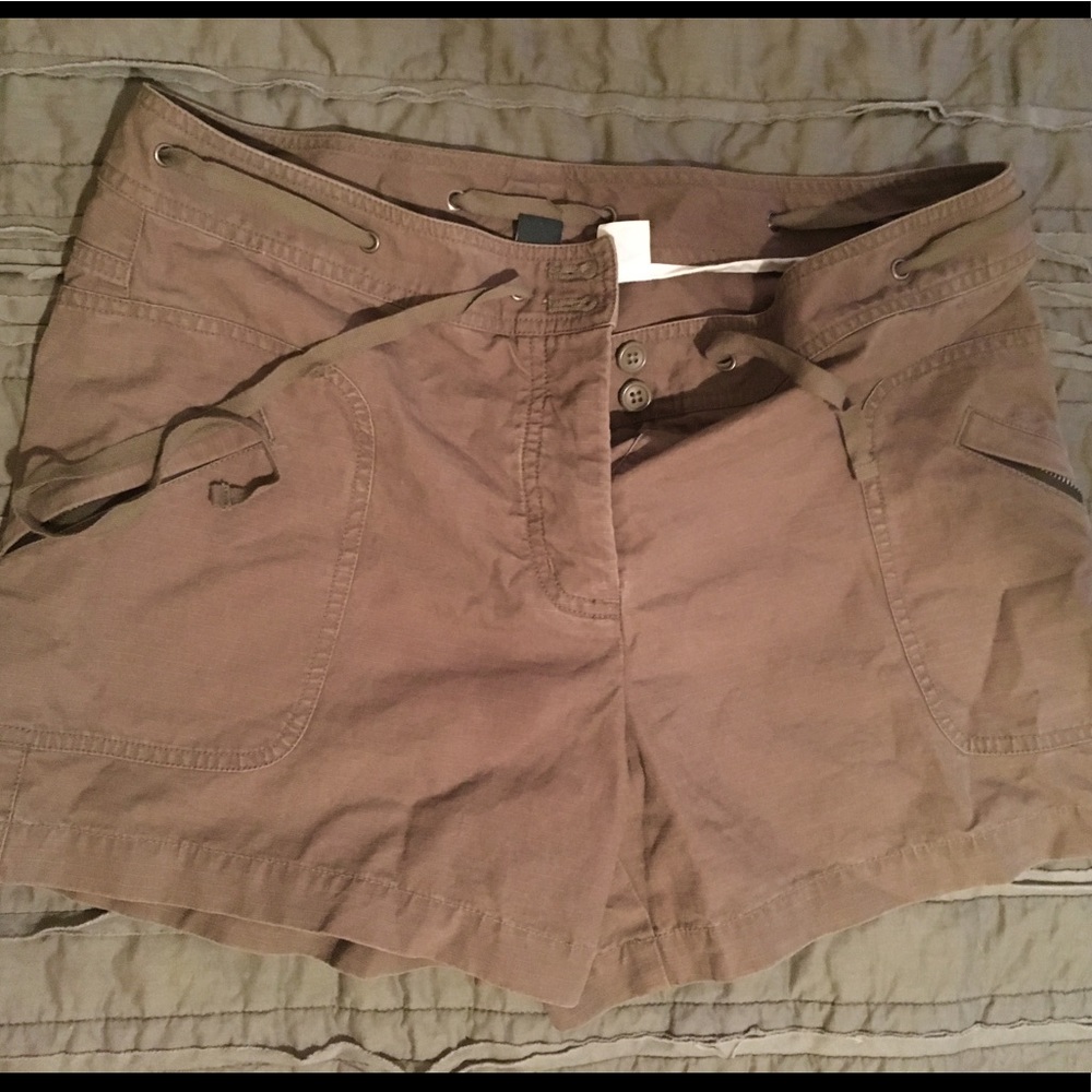 J. Crew Army Green Shorts. Size 8. EUC!