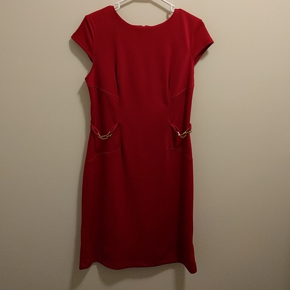 NWT Karin Stevens Red Dress