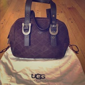 Ugg Australia Brown Suede purse