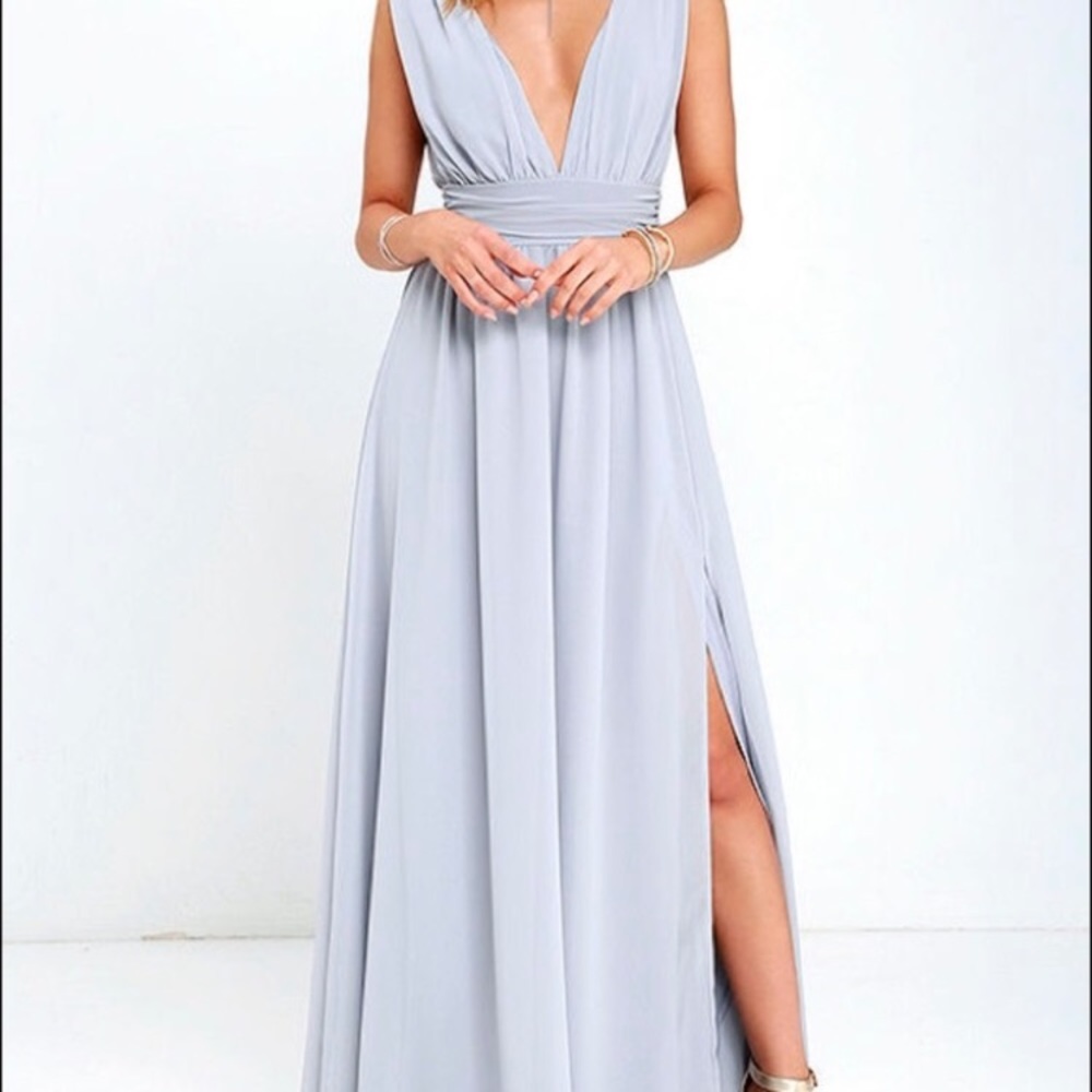 Lulus Heavenly Hue (light gray)