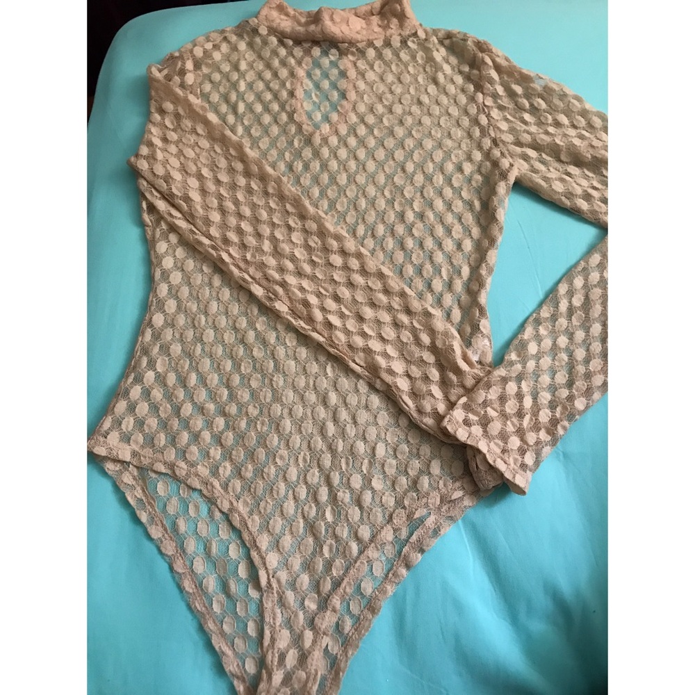 Sheer Dotted Bodysuit