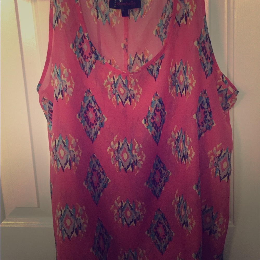 Salmon color tank top