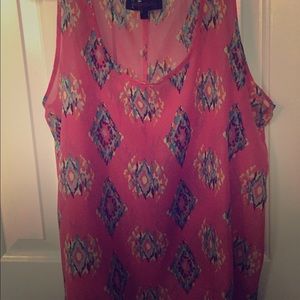 Salmon color tank top