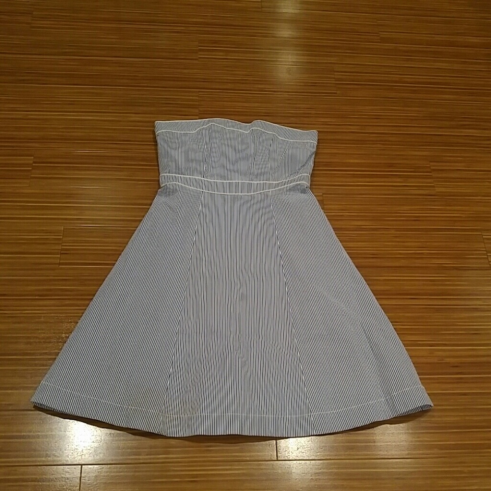 NWOT Merona strapless seersucker dress