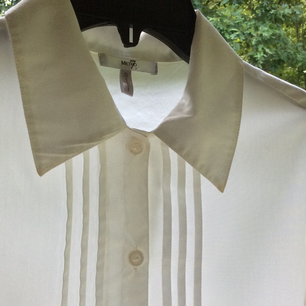 Metro 7 White Shirt - Picture 4 of 7
