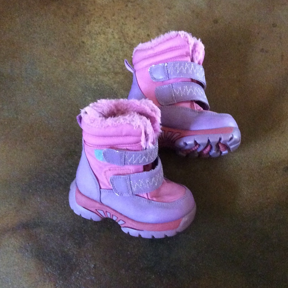 Pink/lavender boots