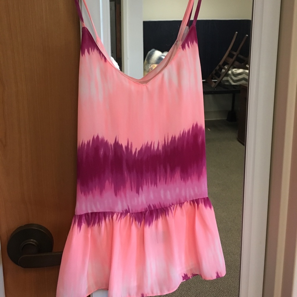 Pink and purple tank