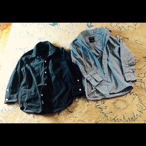 2 BOYS BUTTON DOWN SHIRTS FOR $5!!