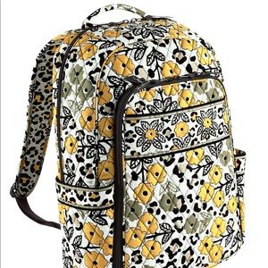 NEW Go Wild Vera Bradley Campus Backpack