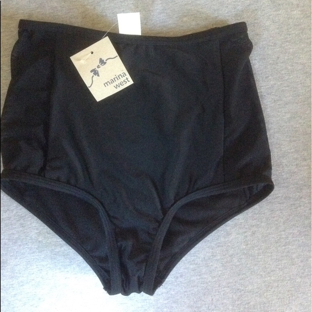 Marina West high waist bikini bottom.