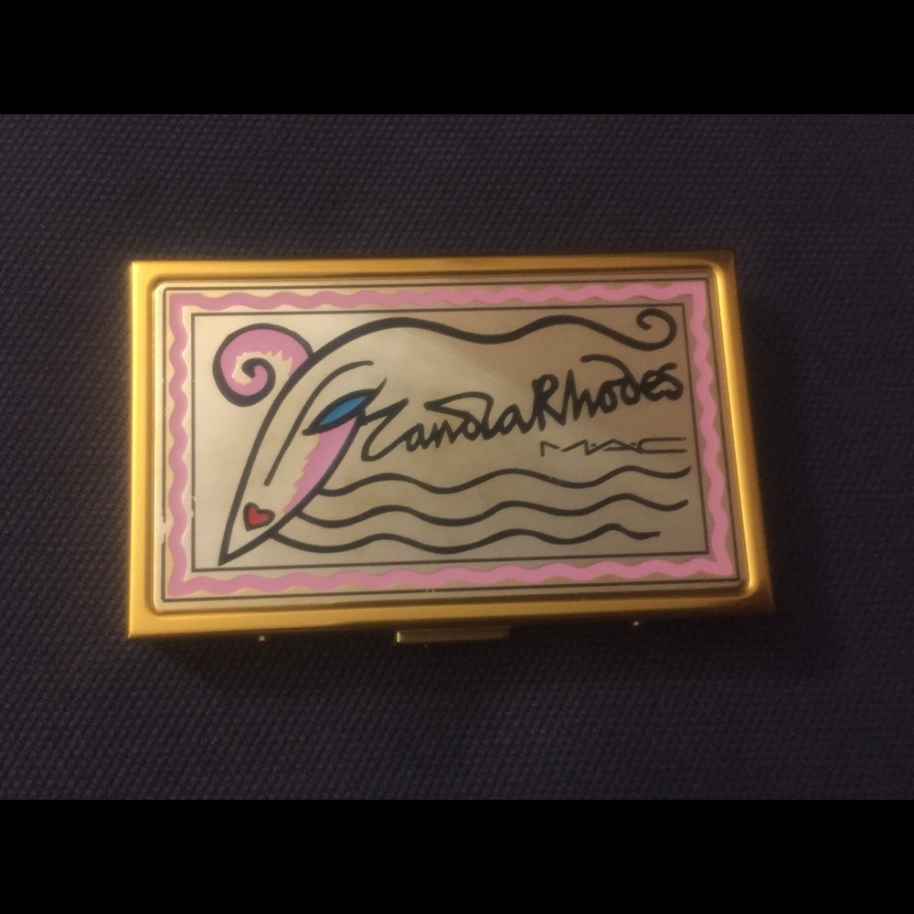 MAC Zandra Rhodes Eyeshadow Palette HTF Unicorn