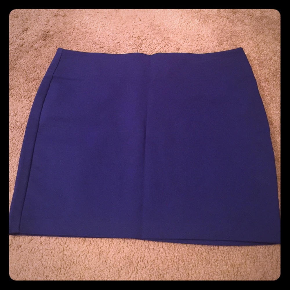 Forever 21 Royal Blue Mini Skirt