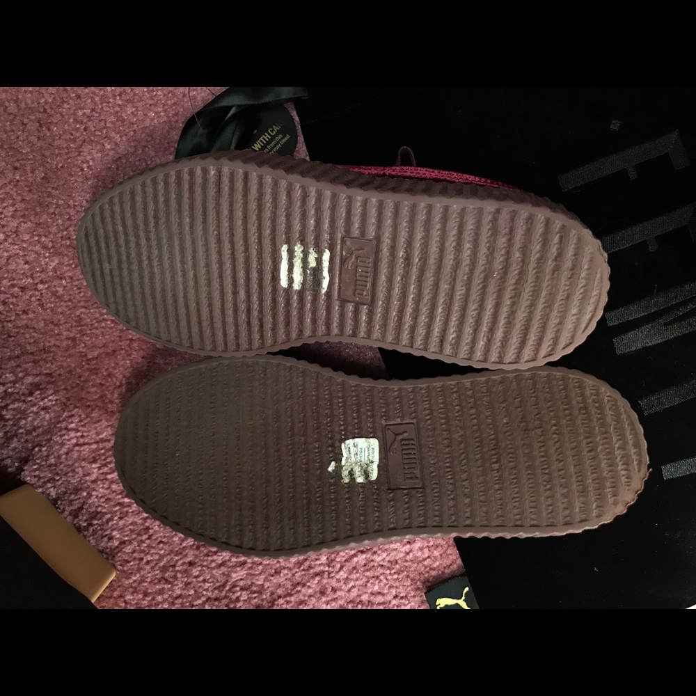 FENTY x PUMA Red Velvet Creepers by Rihanna - Picture 5 of 6