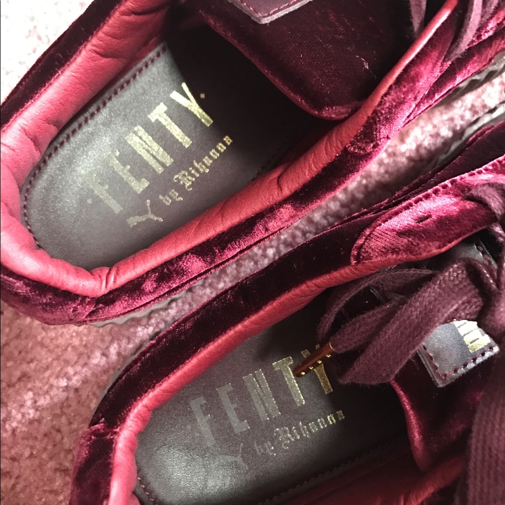 FENTY x PUMA Red Velvet Creepers by Rihanna - Picture 6 of 6