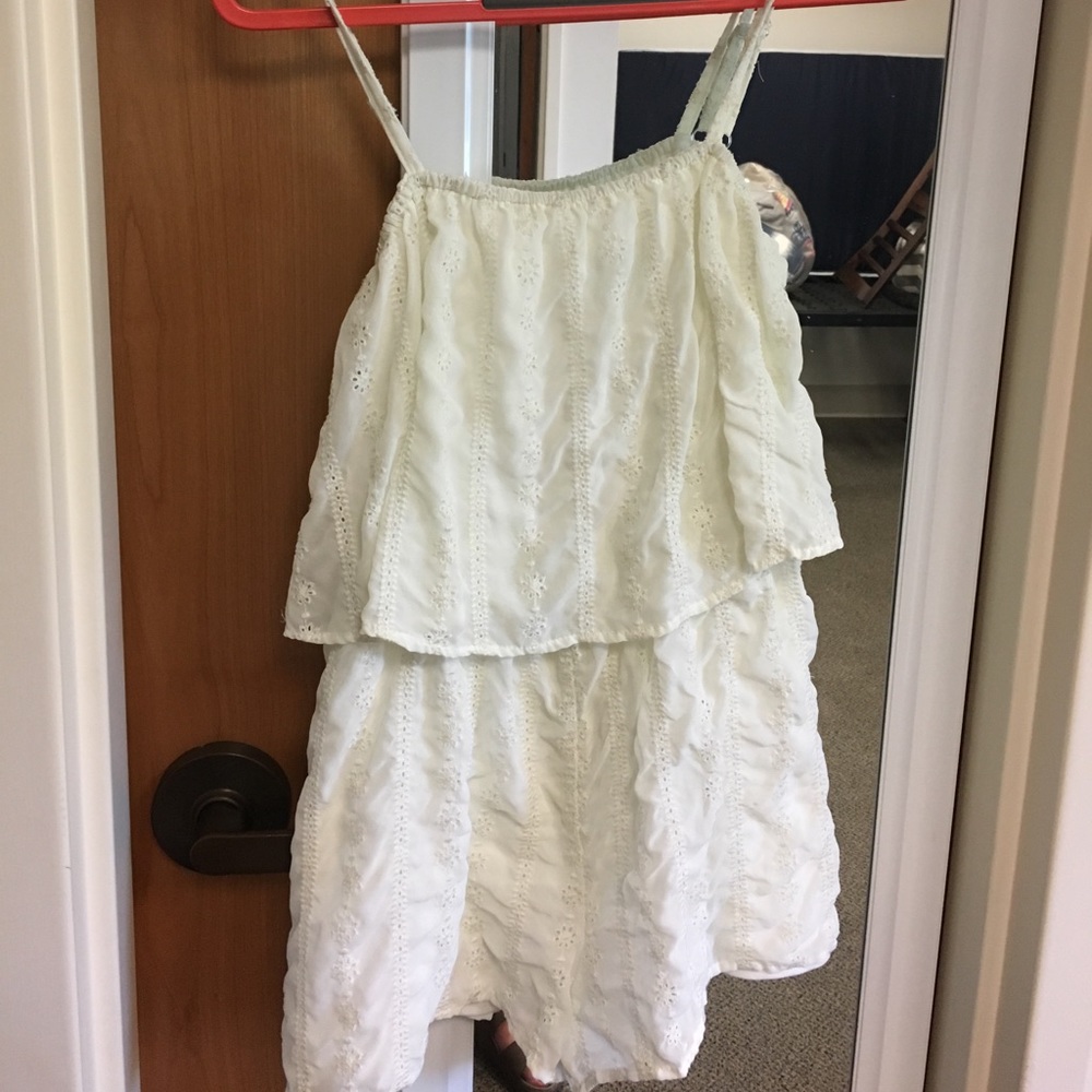 Cute white romper