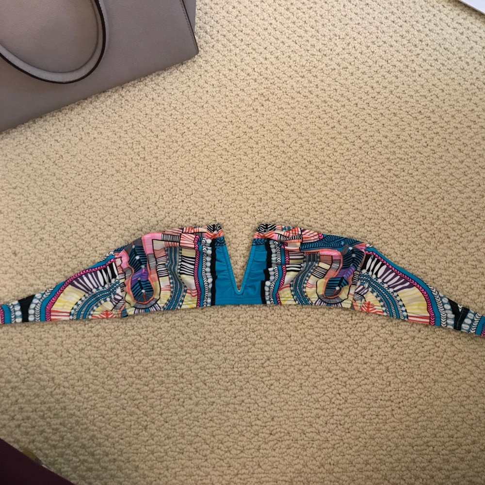 Mara Hoffman strapless bathing suit top