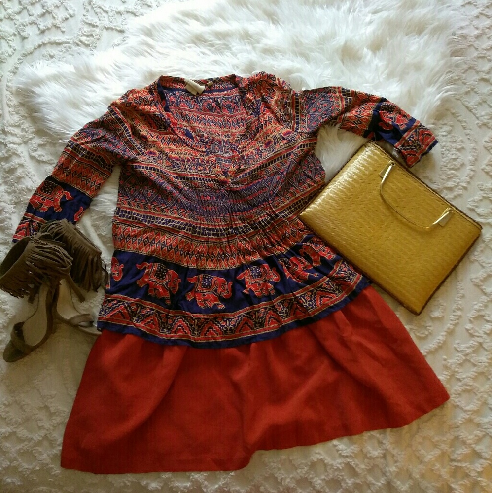 Anthro Vanessa Virginia size 2 Mahdia Peasant Top