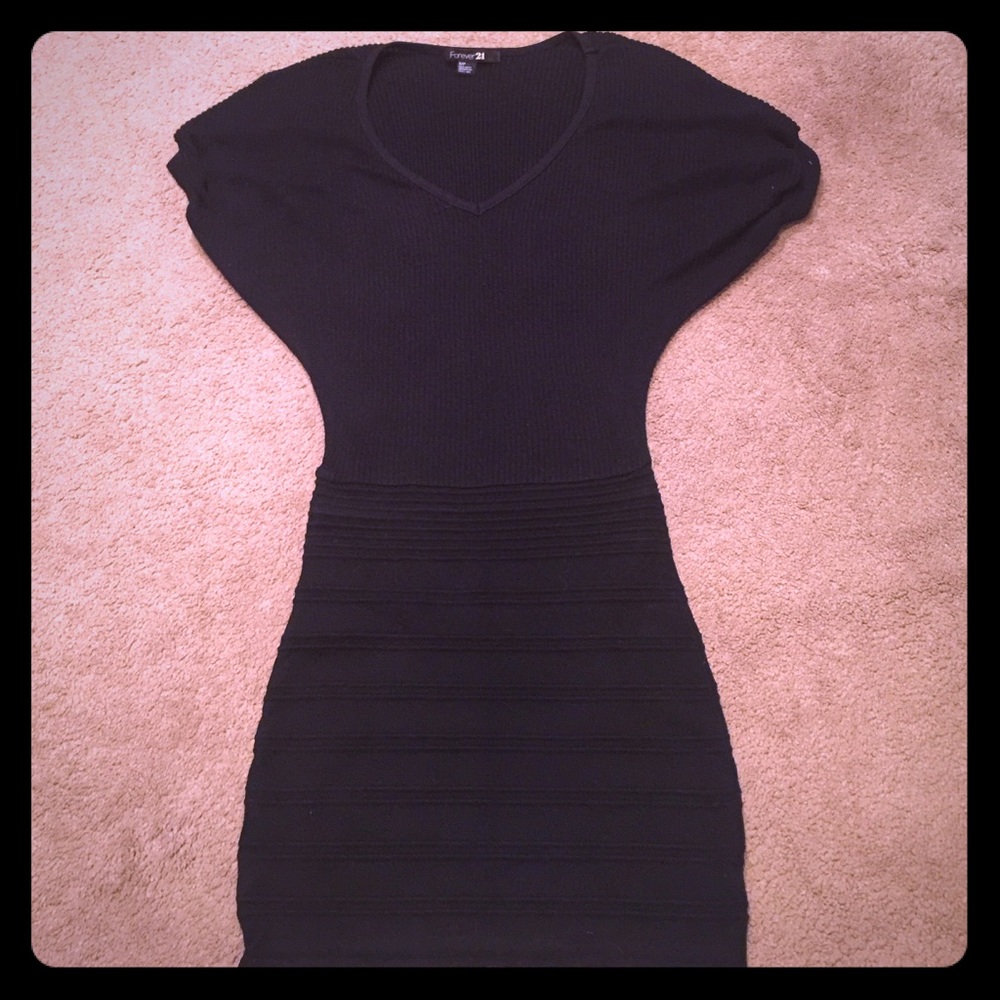 Black Sweater Dress