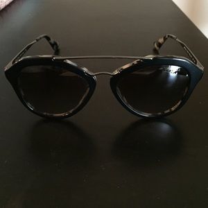 Prada women's tortoise sunglasses