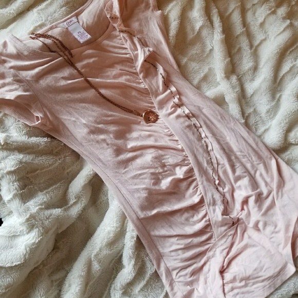 🎀Candies🎀 Juniors Blush Bodycon Dress NWOT - Picture 1 of 3