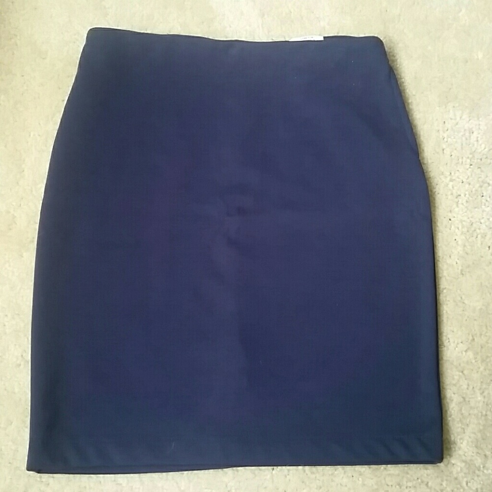 Navy blue skirt