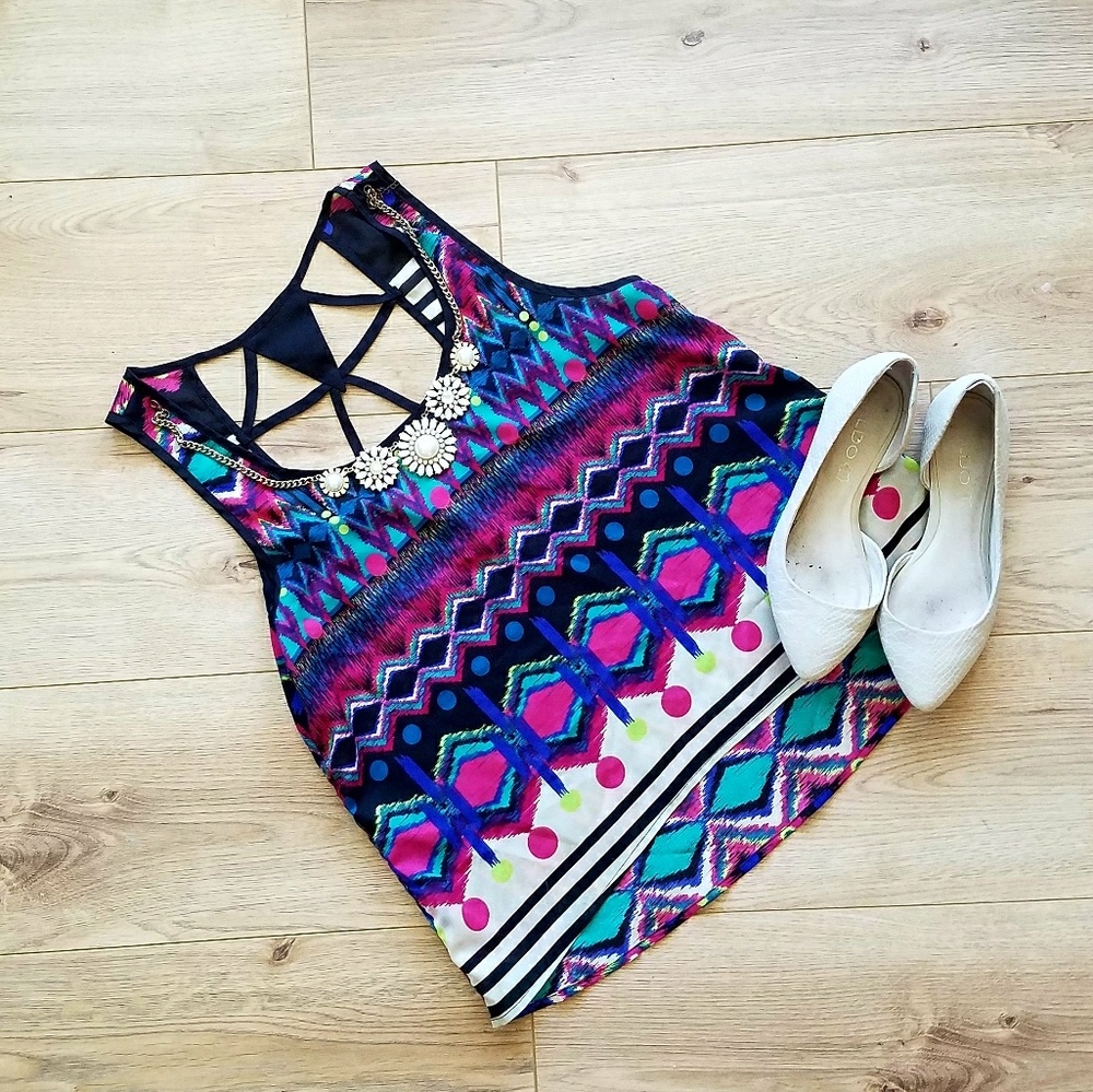 Vibrant tank top