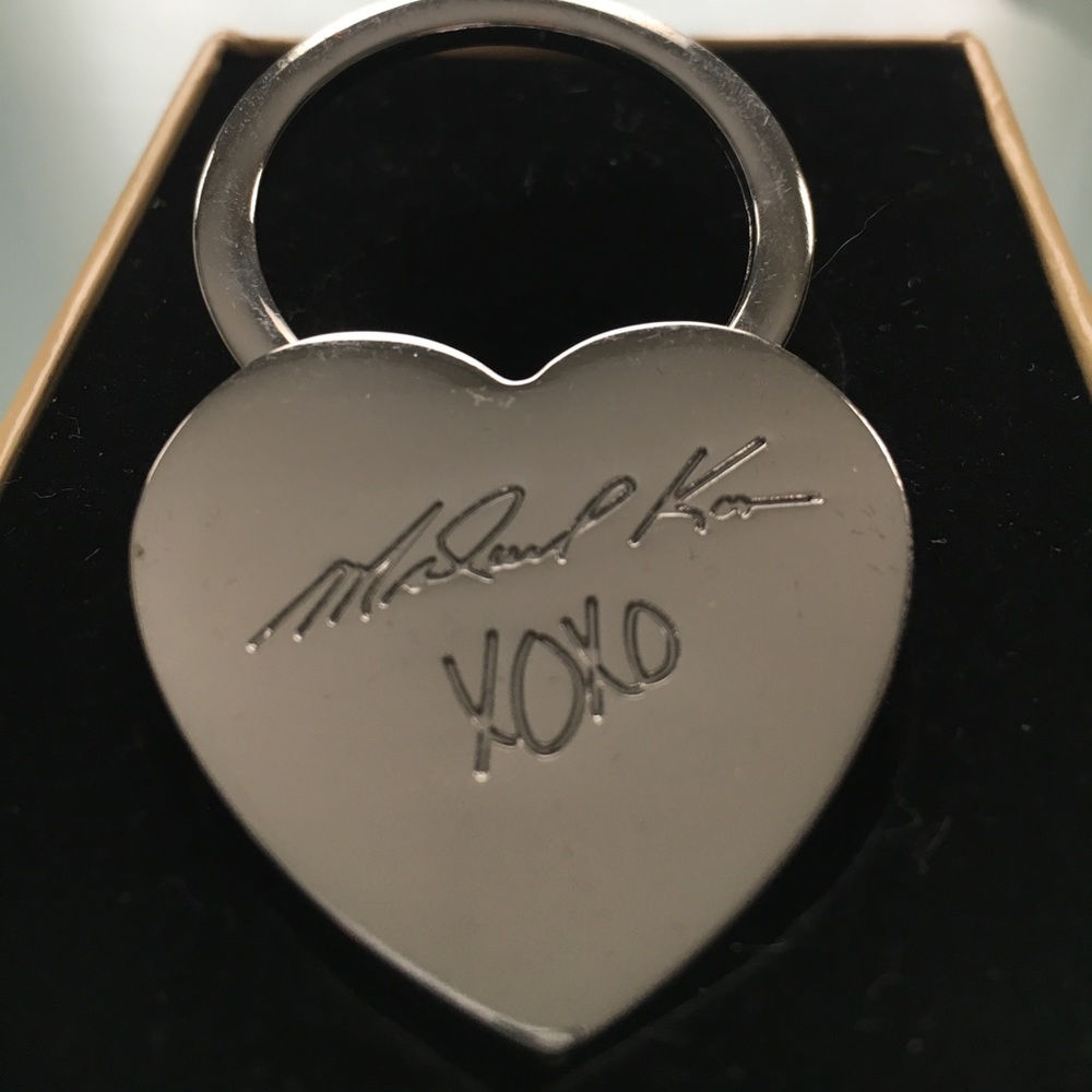 Michael by Michael Kors Signature Heart Key Ring