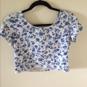 H&M Floral Crop Top