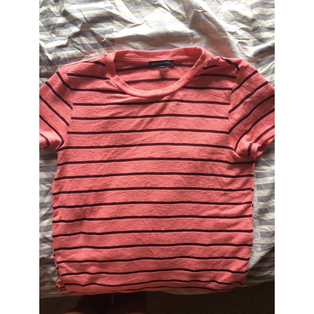 American Eagle striped tee