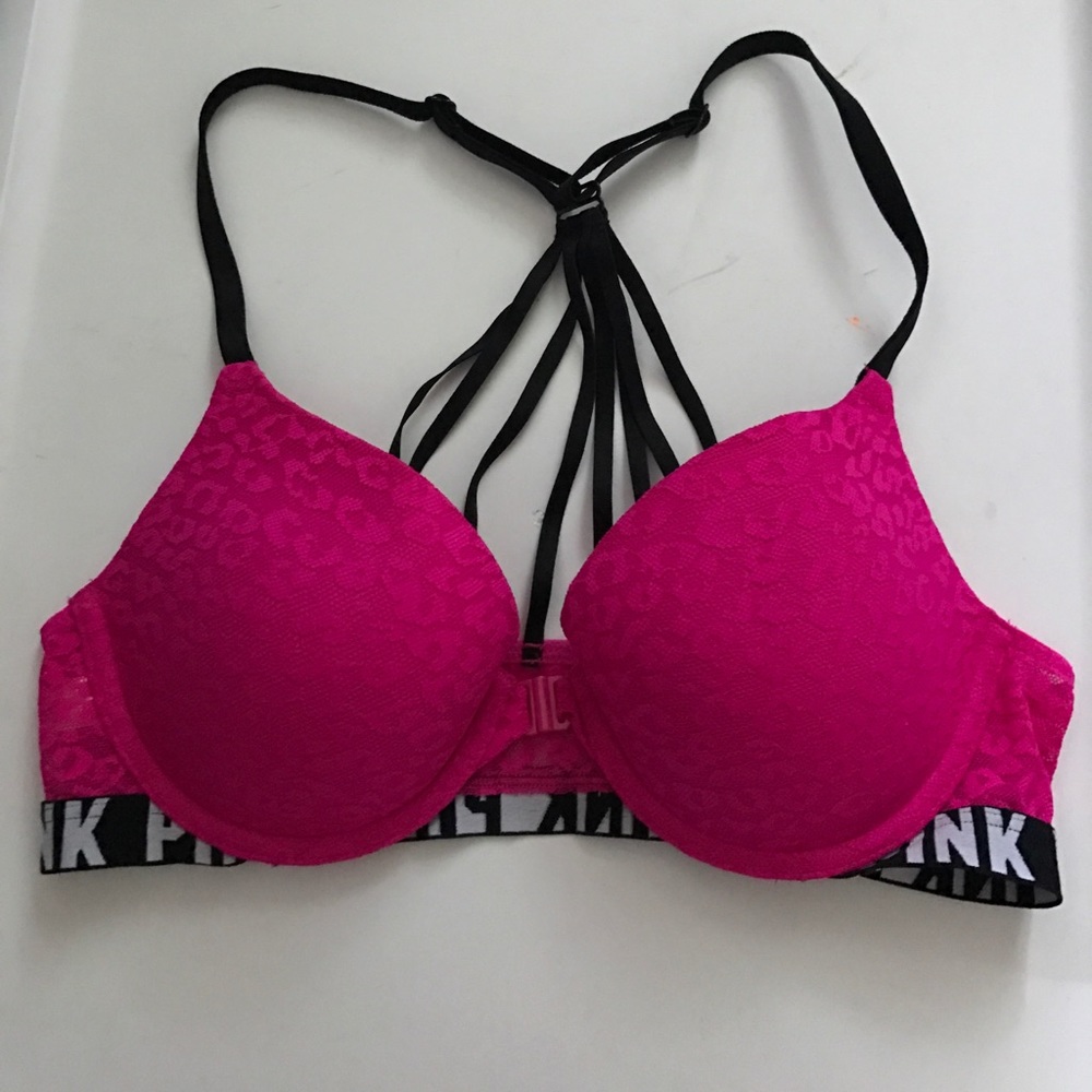 Hot Pink Bra