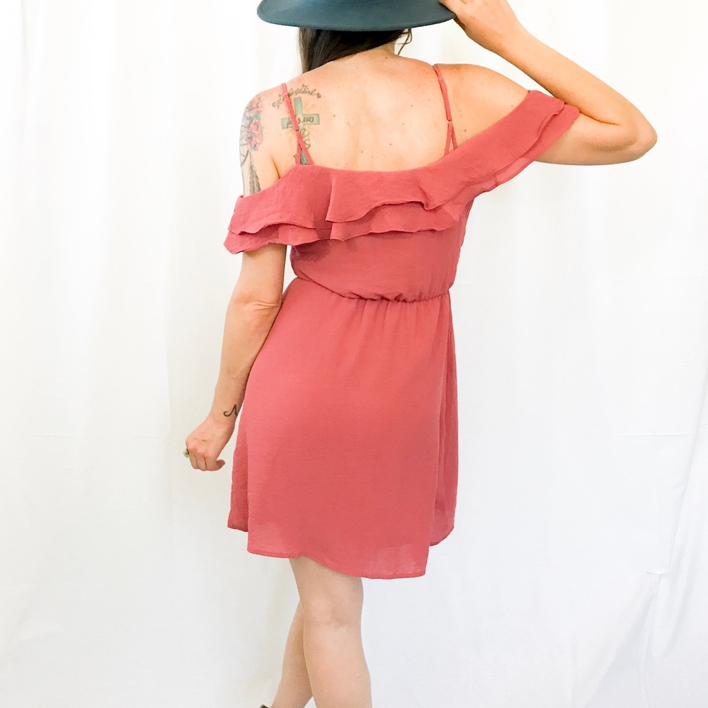 Ruffle Top Dress