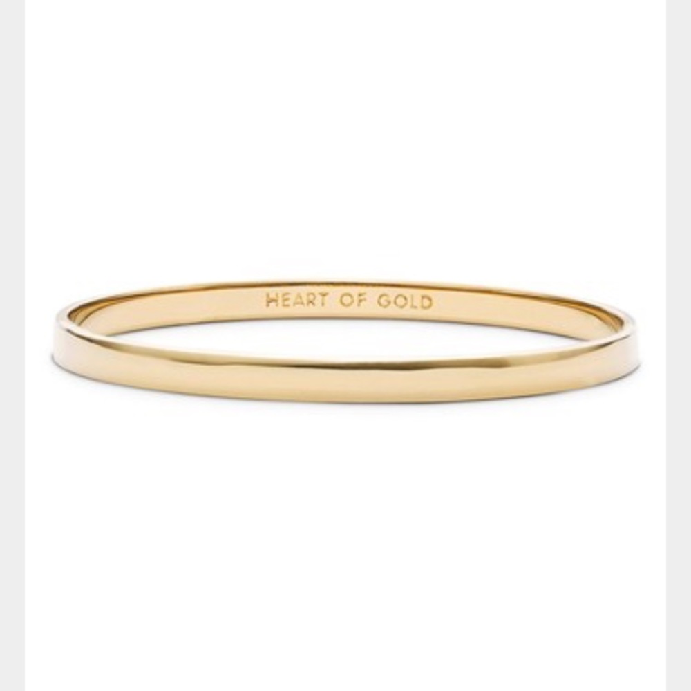 Heart of Gold Idiom Bangle. ❤️