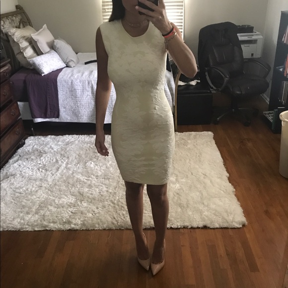 BCBG Dresses & Skirts - White/nude colored dress