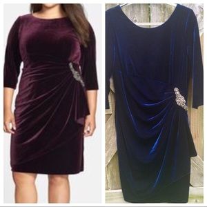 BLUE VELVET Evening Dress🦋