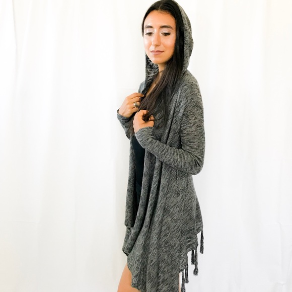 Burnout Knit Cardigan - Picture 1 of 3