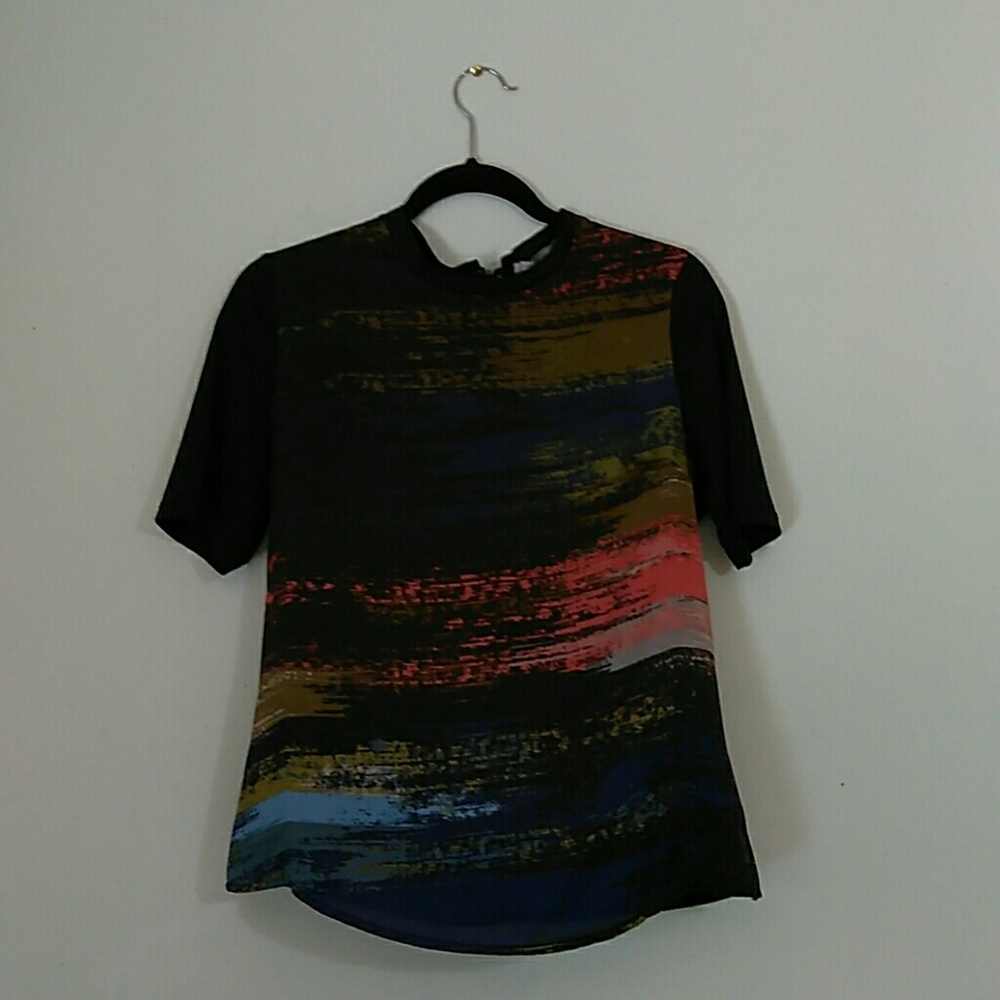Colorful Mesh Tee - Picture 2 of 2