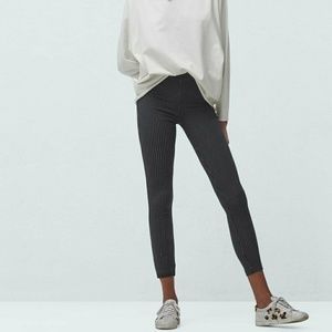 SOLD Mango Diploma Chalk-Stripe Trousers