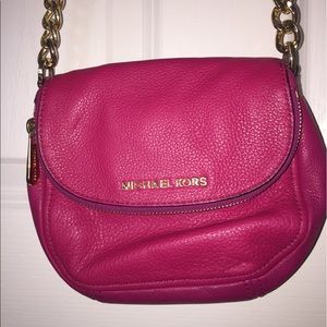 Michael Kors pink cross body