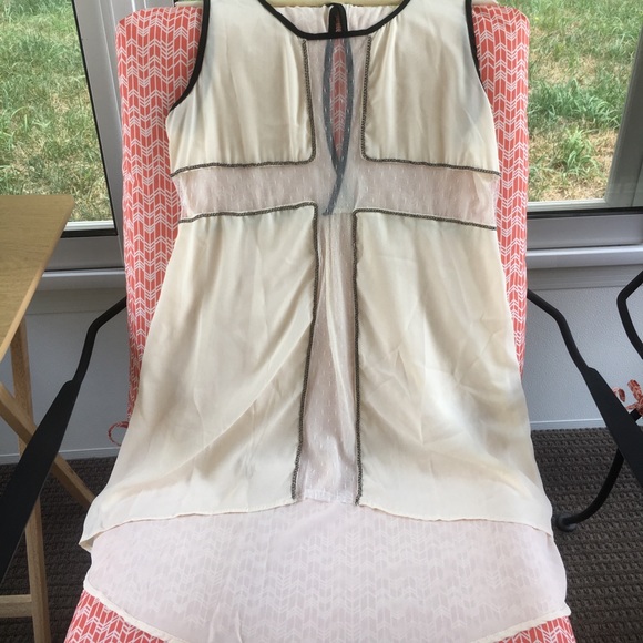 Penelope Project Sheer Cross Dress - White - Picture 3 of 6