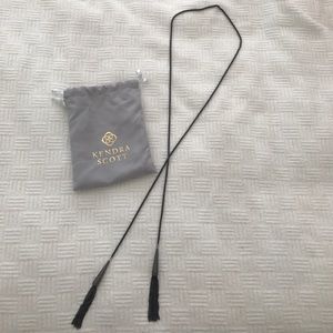 Kendra Scott Phara Necklace - Gunmetal