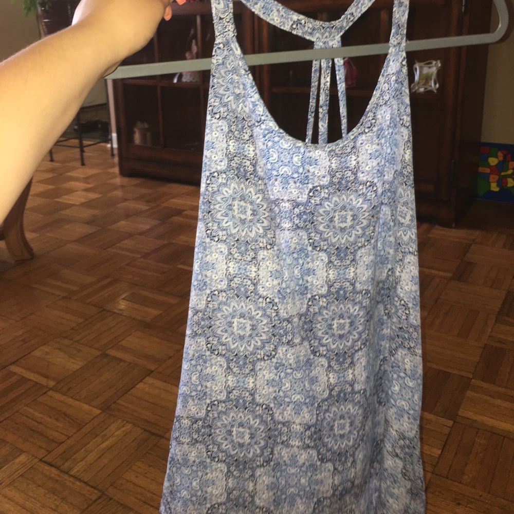 Blue summer top