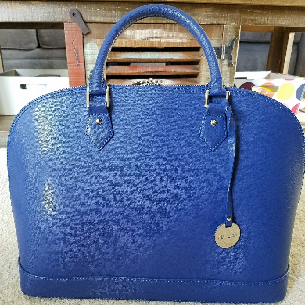 Authentic Pulicati Italian Leather Handbag