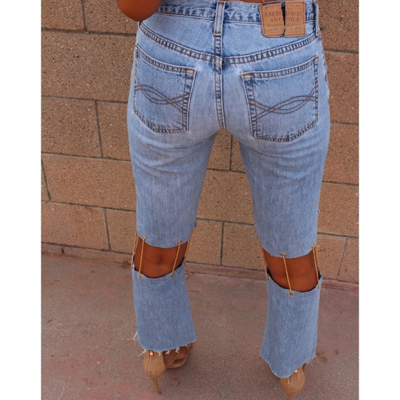 Custom Chain Denim Jeans - Picture 3 of 3