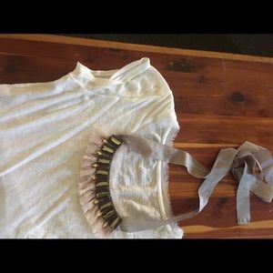 Loft brand white blouse