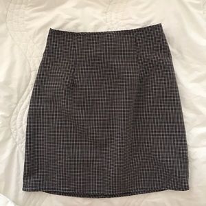 RARE brandy Melville plaid skirt