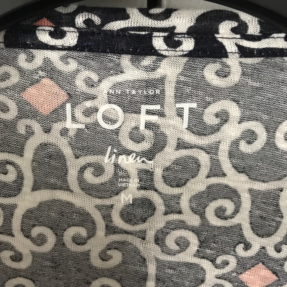 LOFT - Linen Tee - Picture 3 of 4