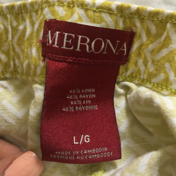 Merona patterned skirt NWOT - Picture 4 of 4