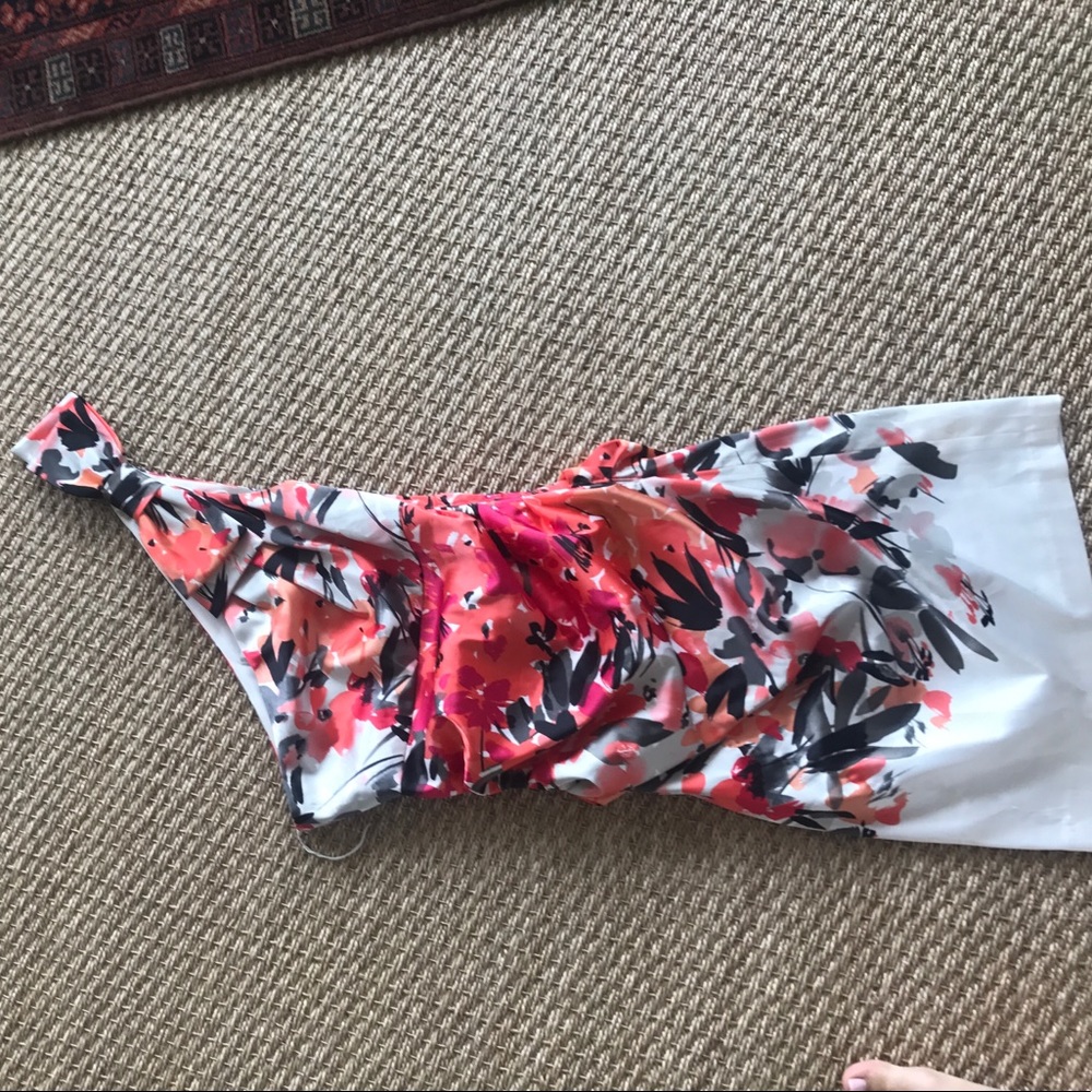 Wisp size 4p floral print cocktail dress
