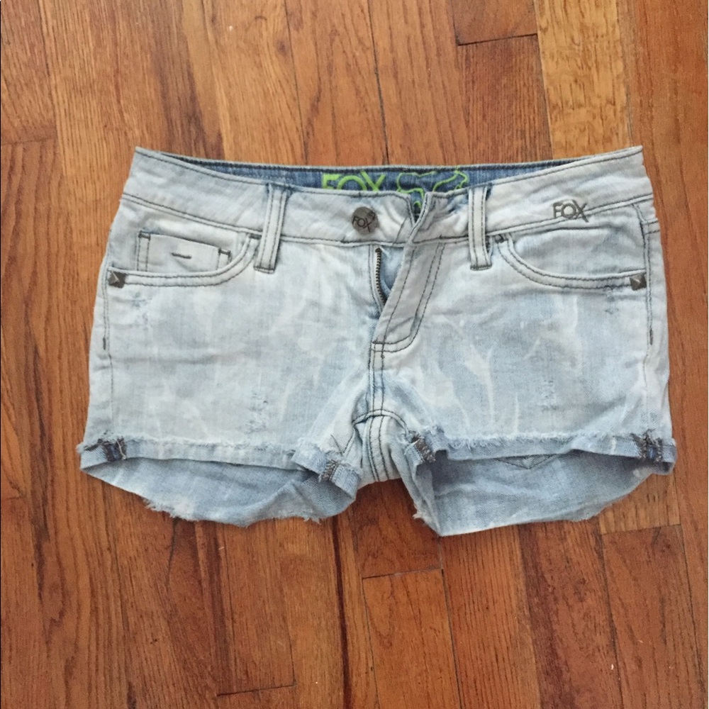 Pacsun Acid Wash Jean Shorts